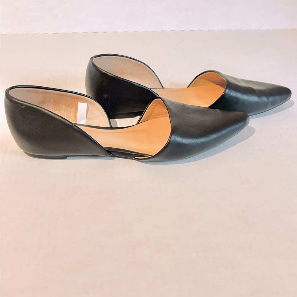 A New Day Women’s Black Julie Ballet Flats with Memory Foam Insoles Size 7